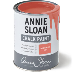 Sandalwood Red kredowa farba do mebli Annie Sloan